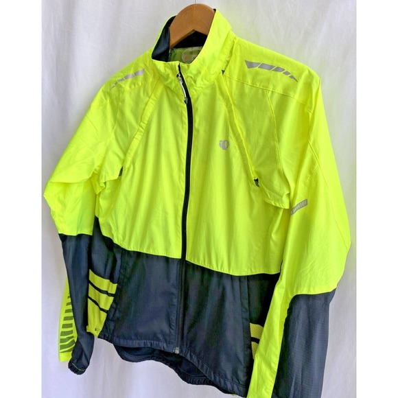 PEARL IZUMI ELITE Barrier Convertible Lightweight Cycle Jacket Men Size S - Picture 2 of 7